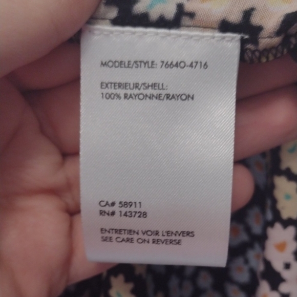 Tribal Jeans Floral Maxi Dress (J300) - Picture 4 of 5